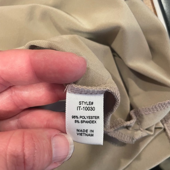 Zenana light mocha side slit tank top - Picture 2 of 3